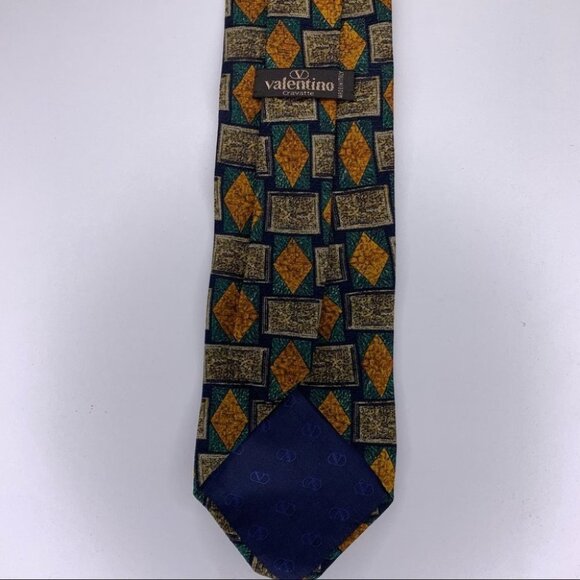Valentino I 100% Silk I Neck Tie - Picture 2 of 6
